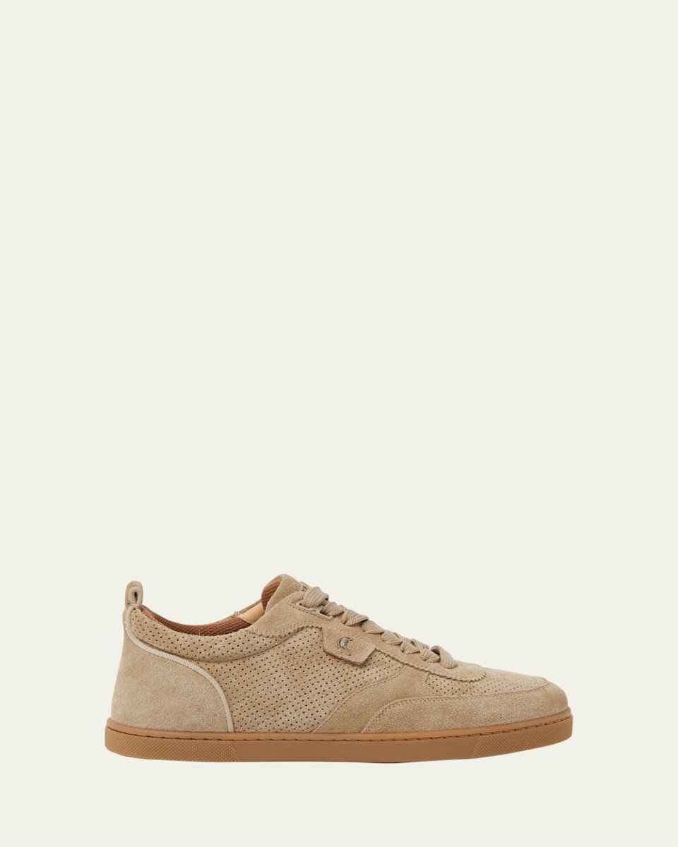 Tutti Donna Suede Red Sole Sneakers